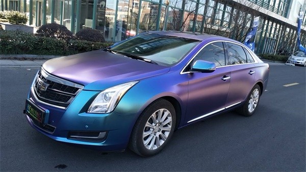 凯迪拉克外观改色膜