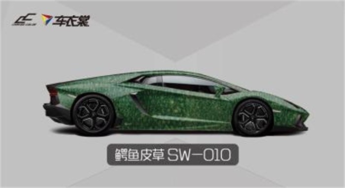 鳄鱼皮草私人定制彩绘改色膜