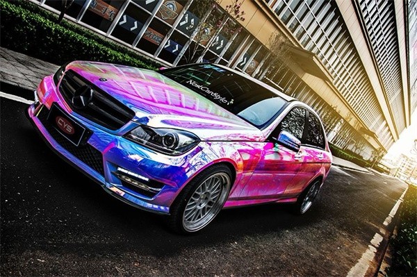 奔驰外观改色膜
