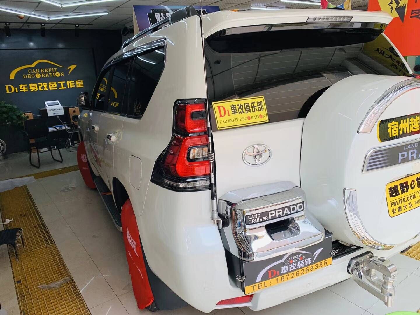 丰田霸道隐形车衣，车漆保护膜……(图2)