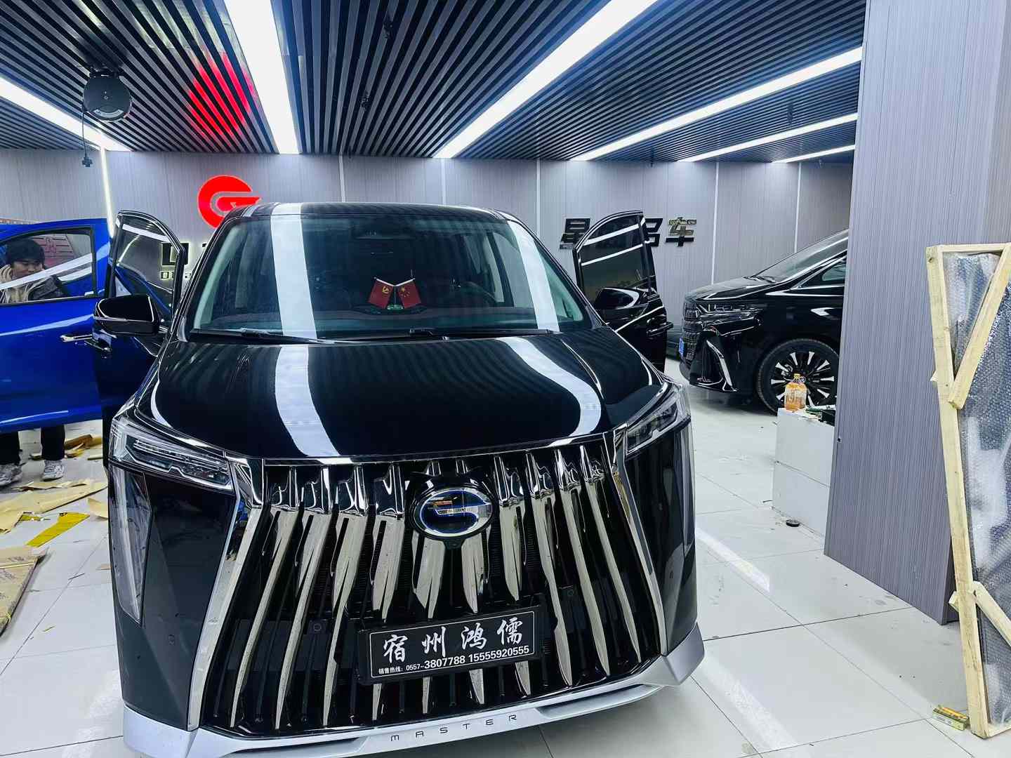 传祺E9 埃尔法商务改装(图1)