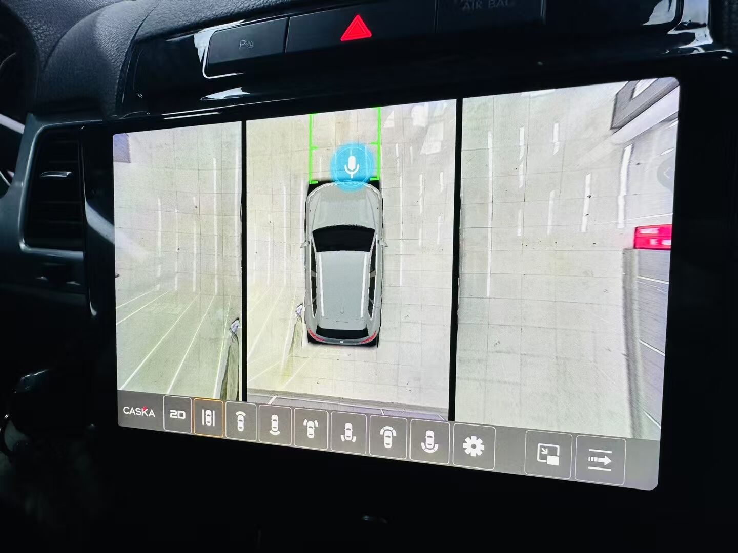 大众途锐改色梦幻火山灰，改装电动尾门，大屏+全景，顶棚翻毛皮(图7)