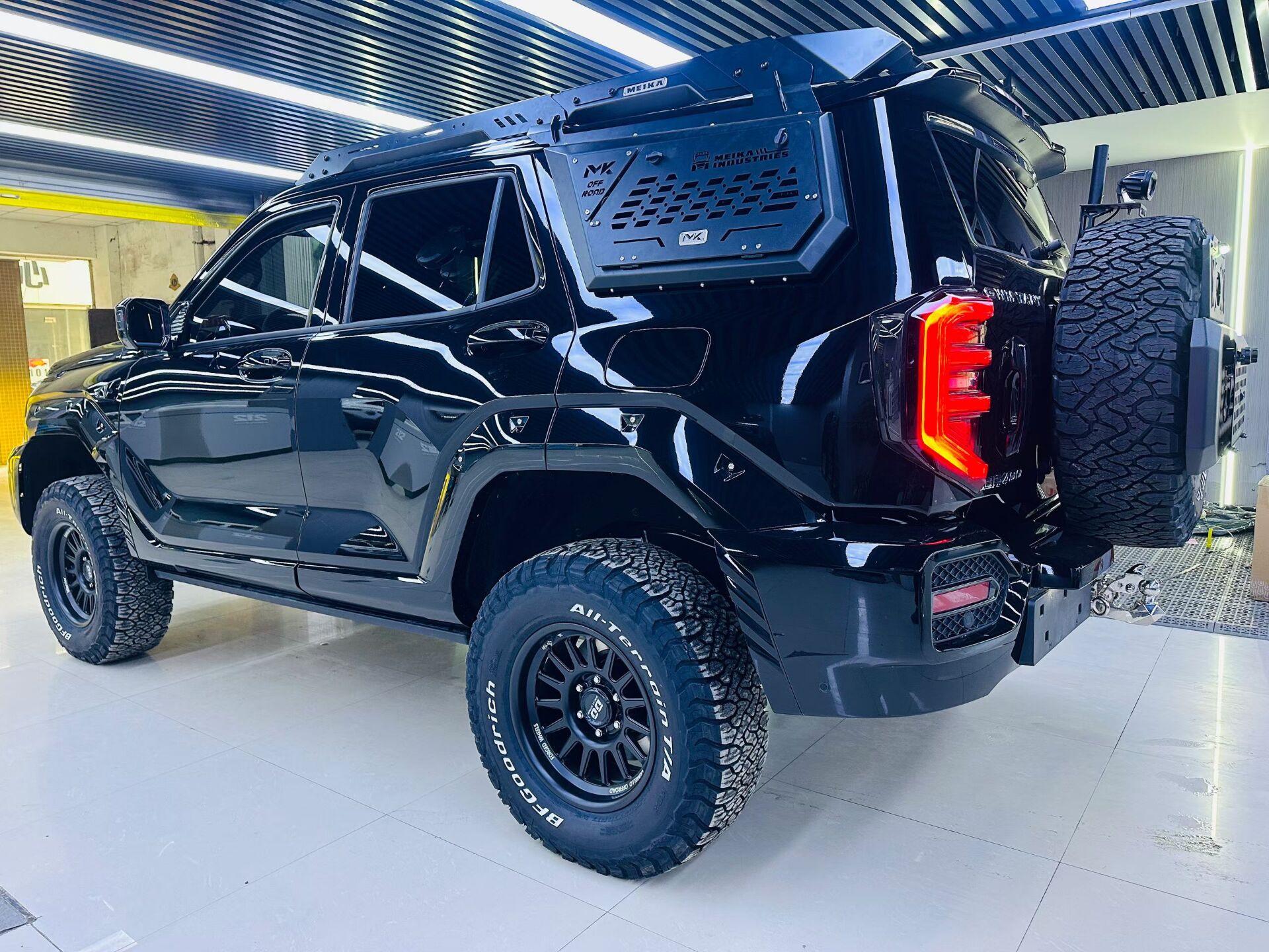 坦克400升级改装完工(图1)