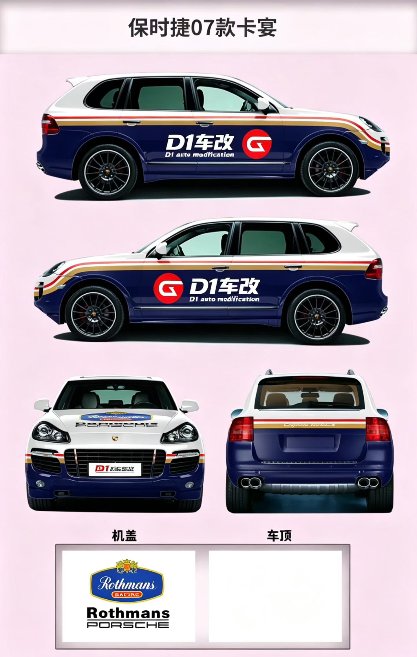 私人定制彩绘，给我车型，给你设计一套与众不同的衣裳(图4)